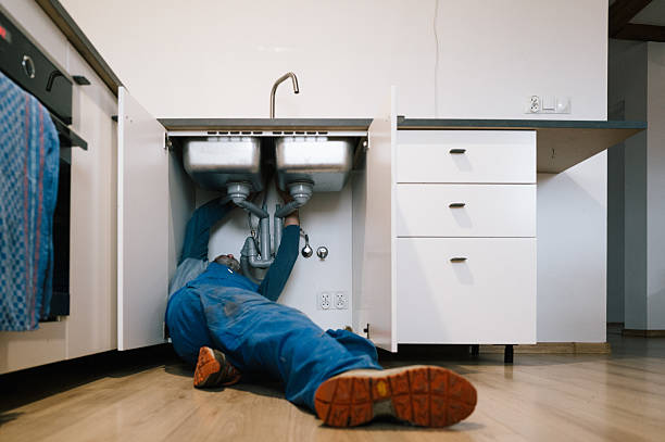 Professional Drain Cleaning technician working in West Lebanon, PA